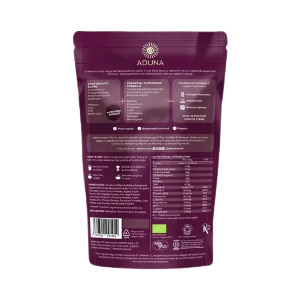 Aduna Superfood Blend - Beauty 250g- Supermat for strålende hud