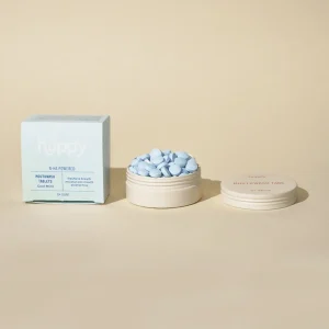 Huppy Peppermint Mouthwash Tablets -<br> Plastfri Munnskylltabletter 124 tabletter