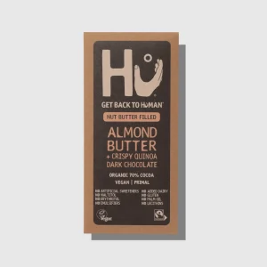 Almond Butter + Crispy Quinoa dark chocolate x 5