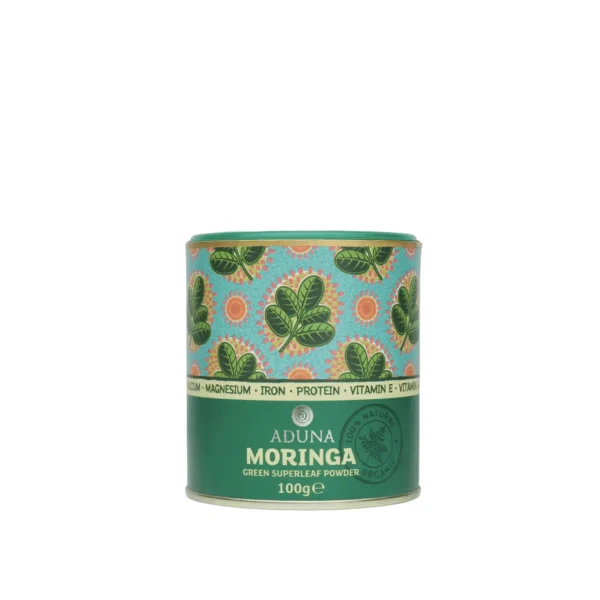 Moringa Superleaf Powder 100g Aduna Supermat Moringa pulver