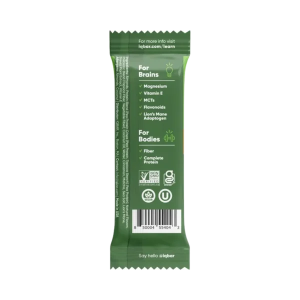 Matcha Chai Brain + Body Keto Bars 45 g - Eske med 12 bars