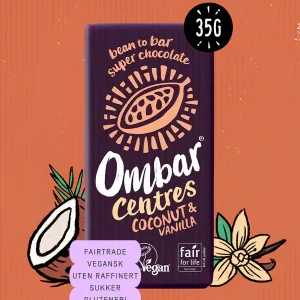 Ombar Coconut & Vanilla Centres 35 g