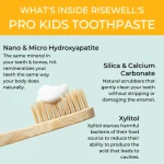 Risewell Pro Kids - Hydroxyapatite tannkrem uten Fluor - Til barn