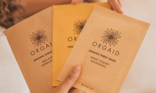 Naturlig og økologisk sheet mask