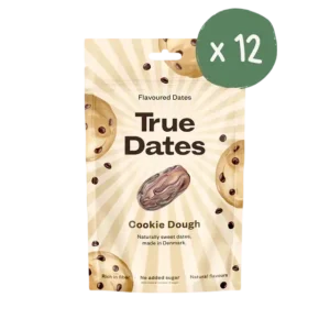 True Dates Cookie Dough 100g - 12 Poser