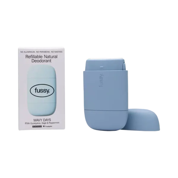 Fussy Refillable Natural Deodorant Wavy Days 40g