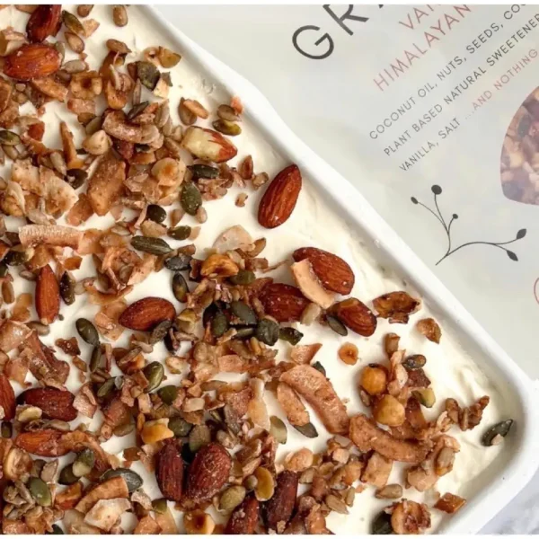 Vanilla & Pink Himalayan Salt Keto Granola 300g