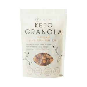 Vanilla & Pink Himalayan Salt Keto Granola 300g